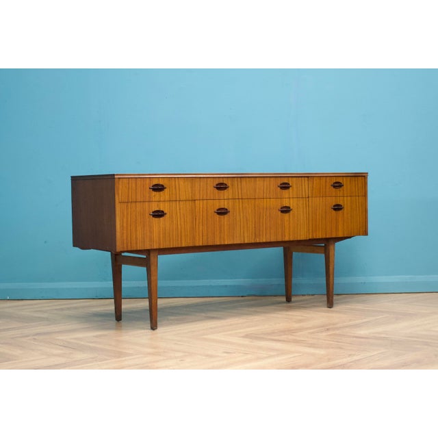 Mid-Century Teak Compact Sideboard, 1960s For Sale - Image 9 of 9