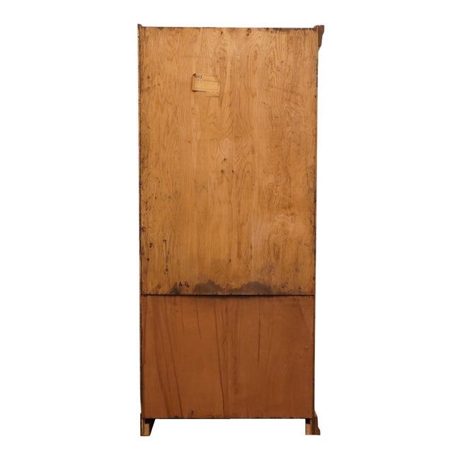 Brown Brandt Ranch Oak Southwestern Country Style 33" Wall Unit / Bookcase 2433 - Left Side Unit For Sale - Image 8 of 10