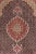 Blue Vintage Persian Tabriz Runner Featuring Central Medallion Motifs on Navy Field 2'7 X 12'7 For Sale - Image 8 of 13