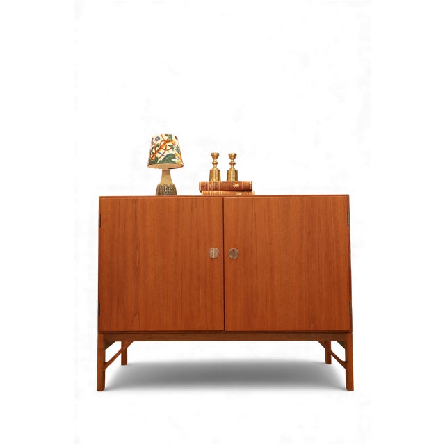 Vintage China Cabinet in Teak by Børge Mogensen for C.M. Madsen, 1950s For Sale - Image 18 of 18