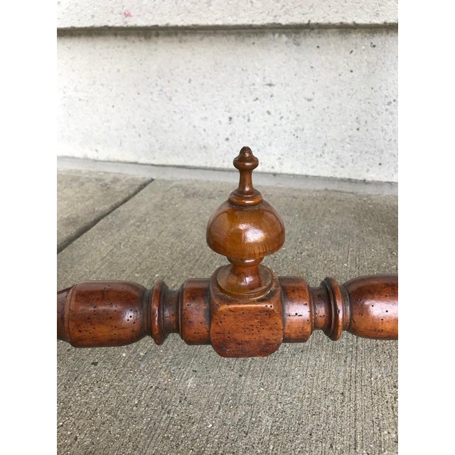 Baroque Italian Baroque Walnut and Chestnut Side Table For Sale - Image 3 of 12