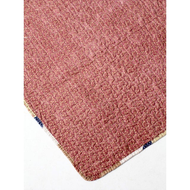 Vintage Americana Quilt For Sale - Image 11 of 12