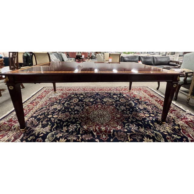 Kindel Neoclassic Rectangular Dining Table For Sale In Washington DC - Image 6 of 7