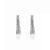 Not Yet Made - Made To Order 18k Solid Gold Channel Set Natural Diamond Statement Earrings for Her For Sale - Image 5 of 10