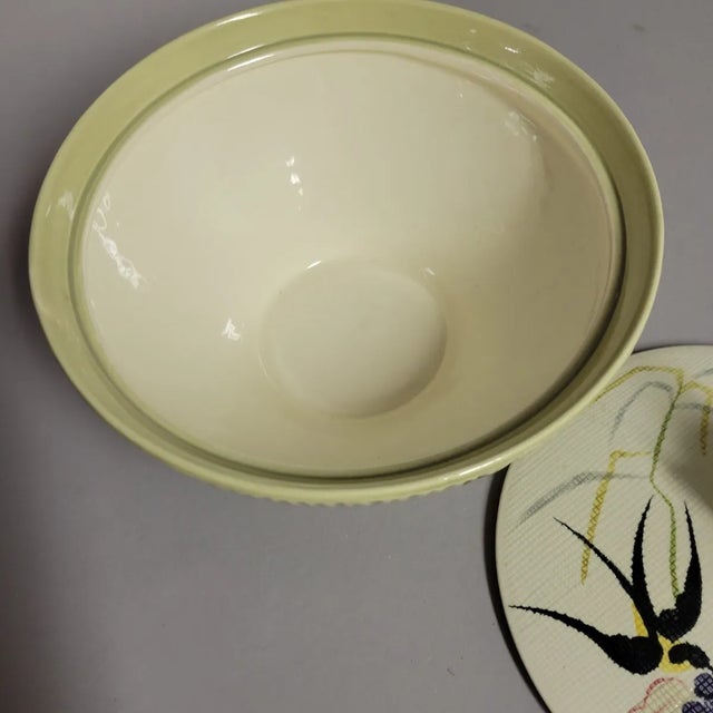 Red Wing Pottery Red Wing Pottery “Capistrano” Covered Casserole Dish For Sale - Image 4 of 6