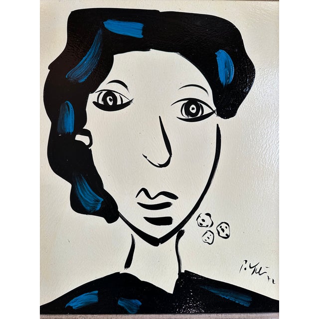 1972 Original Peter Keil Painting Framed For Sale - Image 6 of 7