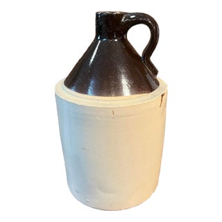 1930s Stoneware Crock For Sale