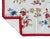 Casa Cosima Handmade Cotton Flower Patterned Rug Cream With Blue Green Beige & Red Border -12'x15' For Sale - Image 4 of 11