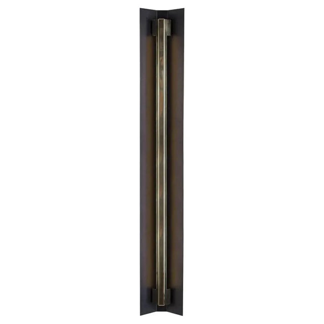 Metal Large Misalliance Ex Jet Black Wall Light by Lexavala For Sale - Image 7 of 7