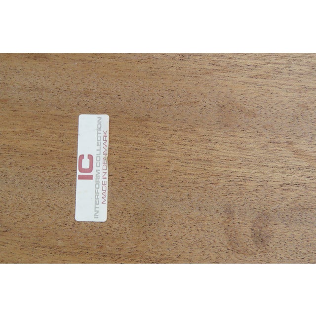 Wood Interform Collection Danish Modern Teak Wood End Side Table 6274 For Sale - Image 7 of 15