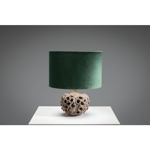 Mid-Century Modern Ceramic Table Lamp by Bodil Marie Nielsen, 1960s For Sale - Image 3 of 14