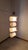 Vintage Pendant Light in Iron and Brass with Opaline Spheres, 1950s For Sale - Image 4 of 18