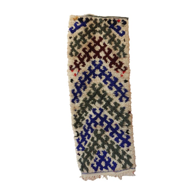 Moroccan Vintage Talsint Rug - 1'11" X 5'2" Ft For Sale In Cleveland - Image 6 of 6