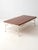 Brown Vintage Wood and Iron Coffee Table For Sale - Image 8 of 13