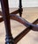 Vintage Traditional Victorian Mahogany Inlaid Scalloped Side Table For Sale - Image 13 of 15