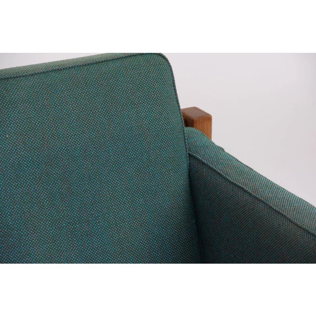 Green Mid-Century Oak and Wool 3-Seater Model 2342 Sofa by Børge Mogensen for Fredericia For Sale - Image 8 of 12