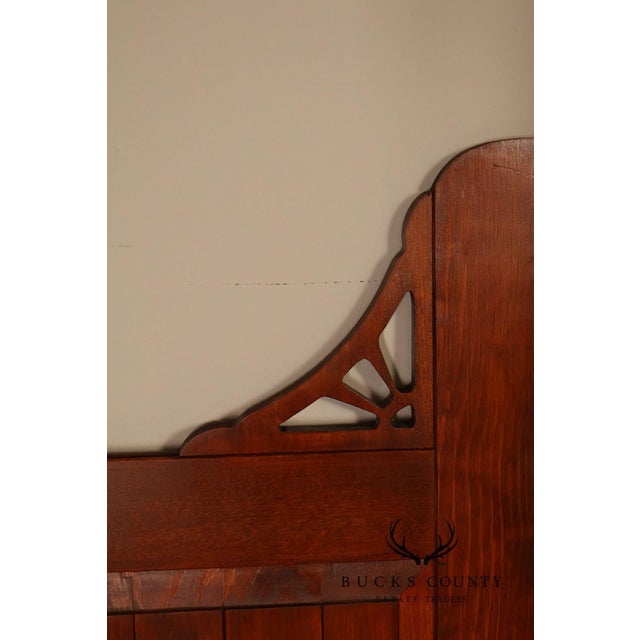 Rustic Colonial Style Pair of Pine Folding Dressing Screens For Sale - Image 10 of 18