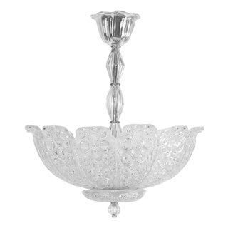 Pendant Light from Orrefors, Sweden, 1950s For Sale