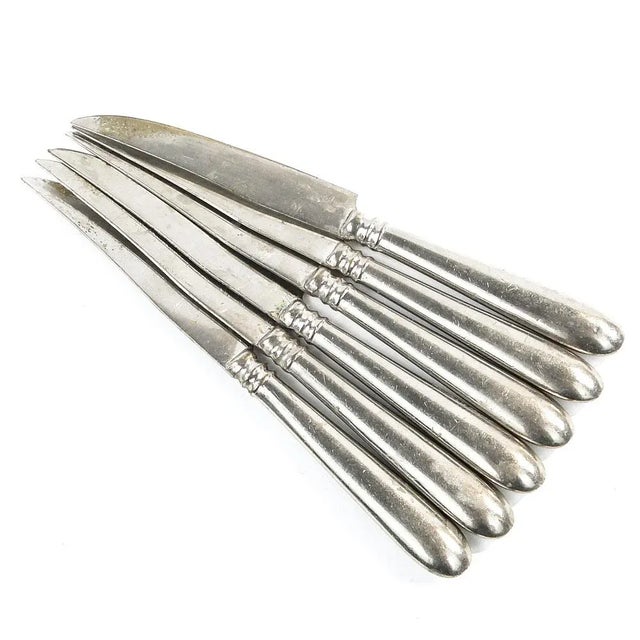 Art Deco Knives, Germany, 1930s, Set of 6 For Sale - Image 6 of 11
