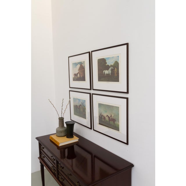 1970s George Stubbs, Grey Horse Gimcrack, Late 20th Century, Print, Framed For Sale - Image 5 of 14