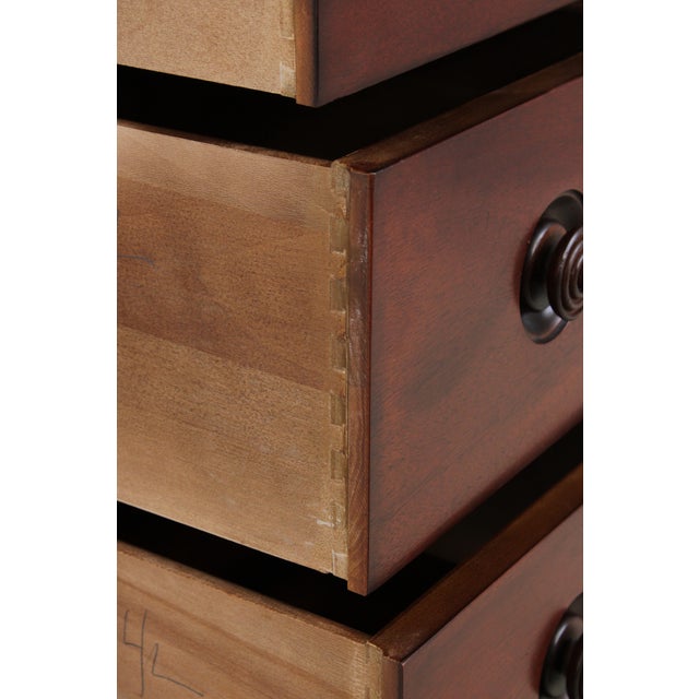 Henredon Ralph Lauren Mahogany 21 Drawer Gentleman's High Chest For Sale In Philadelphia - Image 6 of 14