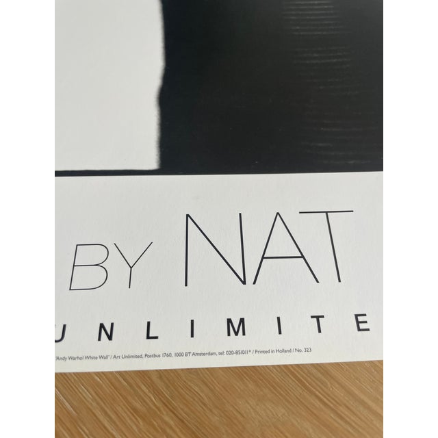 Pop Art Nat Finkelstein (1933-2009), ‘Andy Warhol White Wall’, Andy Warhol by Nat Finkelstein, Copyright Nat Finkelstein 1966, Printed in Holland/No 323 For Sale - Image 3 of 7