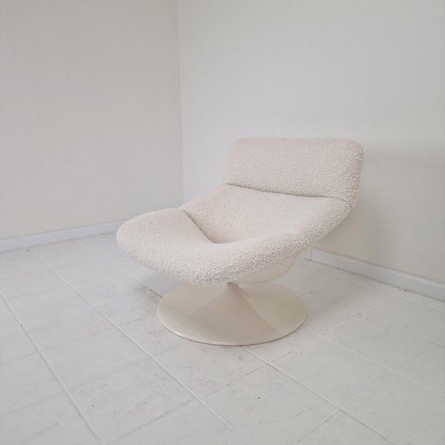F518 Lounge Chair in Bouclé Fabric by Geoffrey Harcourt for Artifort, 1970s For Sale - Image 11 of 11
