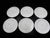 Royal Doulton Ito Smooth E2929 Exotic Song Bird 8" Salad Plate Set of 6 For Sale - Image 9 of 10