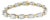 14K Two-Tone Gold Princess and Baguette-Cut Diamond Link Bracelet (3.00 cttw, H-I Color, SI1-SI2 Clarity) For Sale