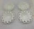 White Vintage West Moreland Old Colony Milk Glass Dessert Dishes- Set of 4 For Sale - Image 8 of 8