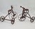 Vintage Miniature Metal Tricycles, 1970s, Set of 2 For Sale - Image 4 of 12