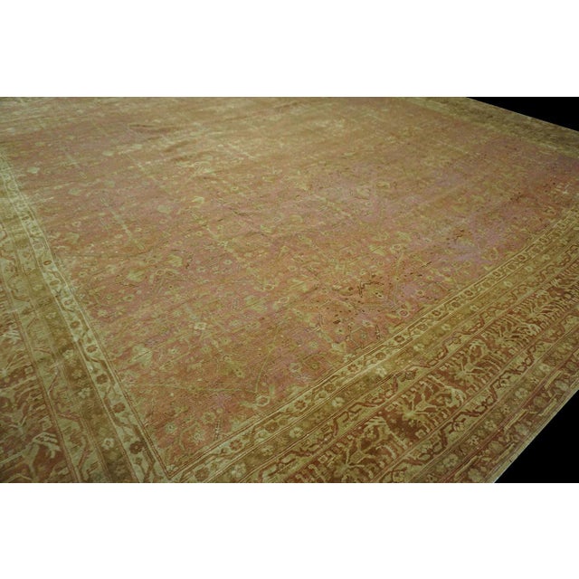 Late 19th Century Indian Agra Carpet ( 15' x 19'6" - 457 x 594 )