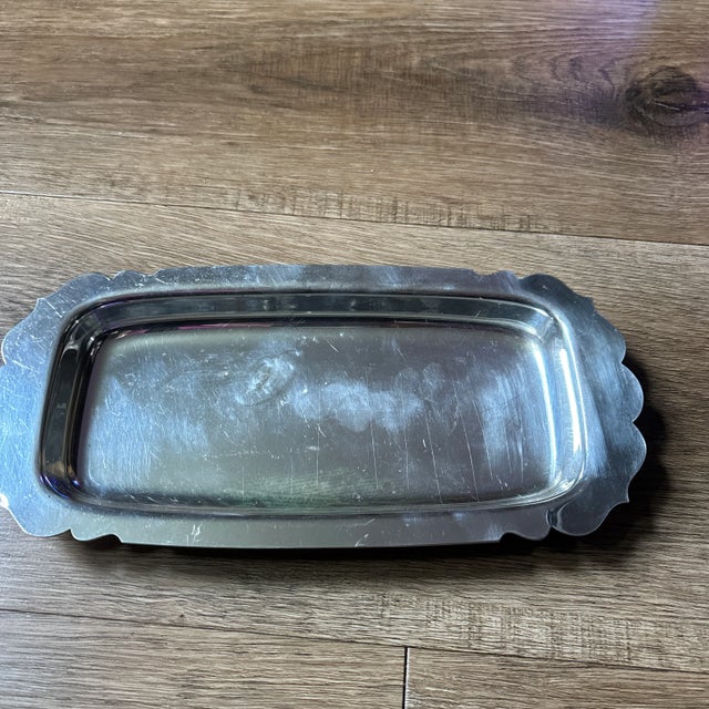 WM silverplate tray in good shape, few light scratches. Been in the family years and used for wrapped chocolates, nuts,...