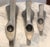 Set of 3 Graduated Incredible Postmodern Vintage Matthew Hilton Swan Candlesticks For Sale - Image 9 of 9