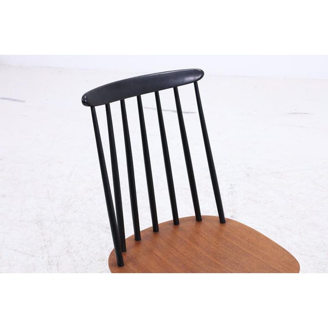 Mid-Century Teak Fanett Chair by Ilmari Tapiovaara for Stol Kamnik For Sale - Image 9 of 17