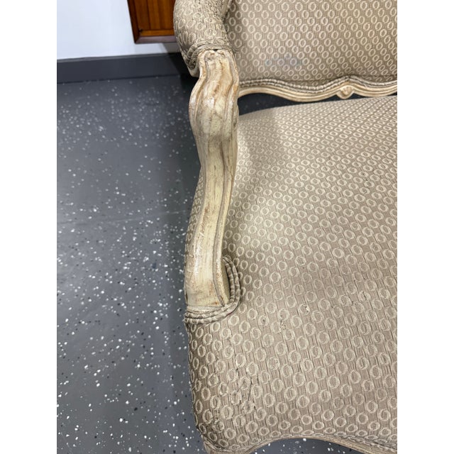 1960’s Interior Crafts Polychromed Louis XV Fauteuils (Pair) For Sale In Baton Rouge - Image 6 of 10