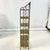 Mid-Century Boho Chic Arts & Crafts Metal and Wicker Slim Bookcase, 6 Tier For Sale - Image 12 of 18