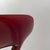 Italian Modern Red Lacquered Wooden Chairs with Ivory White Fabric, 1970s, Set of 4 For Sale - Image 10 of 18