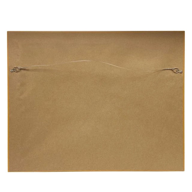 Traditional Fox on the Lurk Framed 16x20" Oil Painting Print on Canvas For Sale - Image 3 of 3