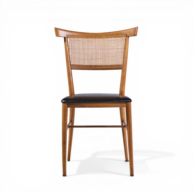 Mid 20th Century Paul McCobb for Planner Group Mid Century Winchendon Maple and Cane Dining Chairs - Set of 6 For Sale - Image 5 of 18