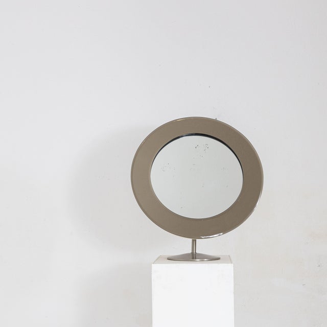 Metal Adjustable Countertop Mirror, 1970s For Sale - Image 7 of 8