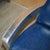 Set of Napoleonic Blue Leather Pand olished Aluminium Aviator Rocket Armchairs For Sale - Image 6 of 18