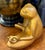 Late 20th Century Vintage Ceramic Meditating Frog For Sale - Image 5 of 6