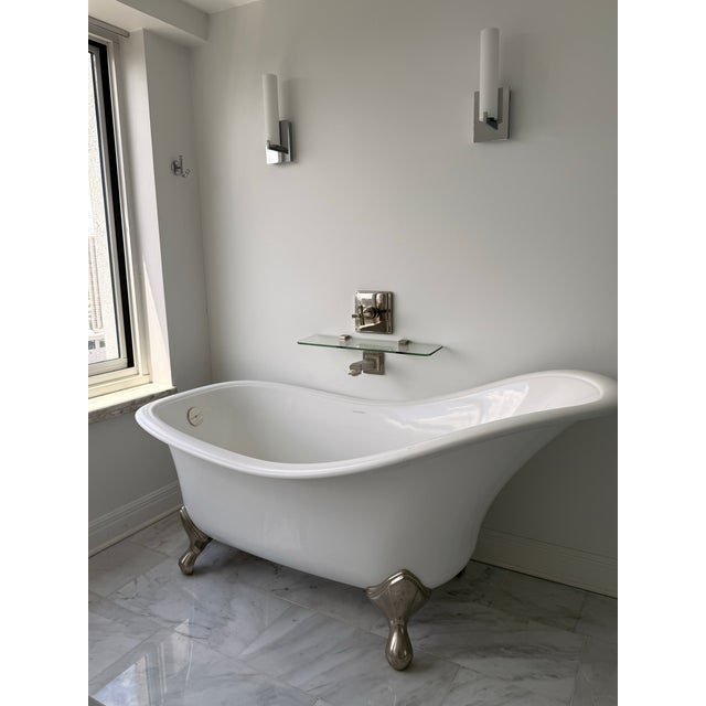 2010s Clawfoot Bathtub Victoria + Albert For Sale - Image 5 of 6