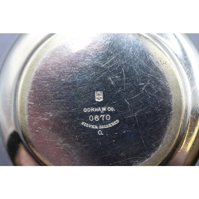 Gorham Silver Co. C. 1870s Gorham Silver Soldered 5-Piece Tea & Coffee Service For Sale - Image 4 of 14