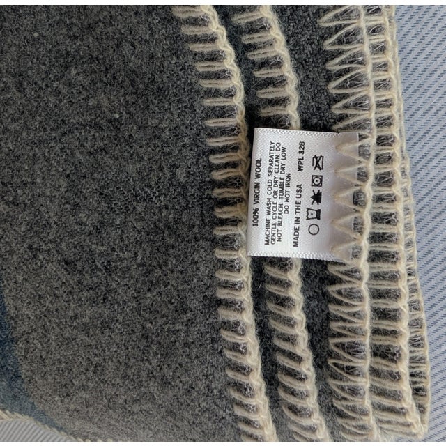 Textile Faribault Mill Cabin Blanket For Sale - Image 7 of 7