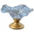 Vintage Glass and Gold Brass Centerpiece For Sale - Image 12 of 12