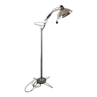 Vintage Industrial Medical Exam Light Floor Lamp by Wimont Castle For Sale