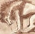 Circus lion watercolor on paper, estate stamp on the back. Marianna Van Rossen Hoogendyk (1924-2008) was born in...