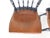 Black L Hitchcock Maple Stenciled Eagle Back Tavern Inn Chairs - Set of 3 For Sale - Image 8 of 17